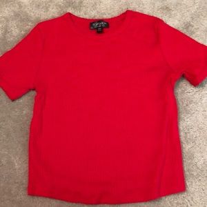 Topshop cropped tee